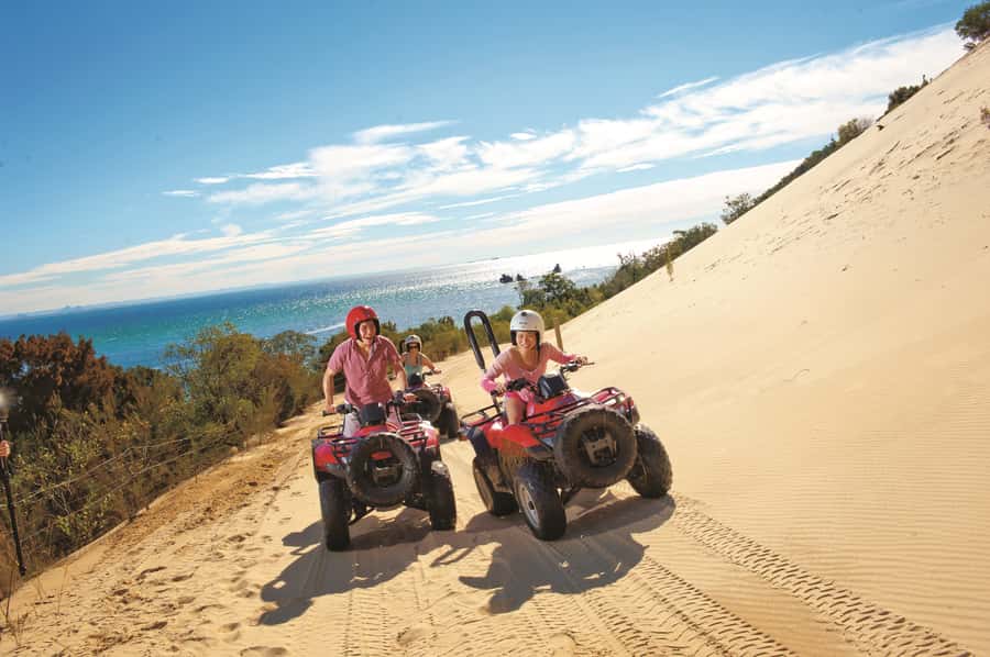 Moreton Island: Tangalooma ATV Quad Bike and Dolphin Viewing - Tangalooma gives you a resort day, not just an activity