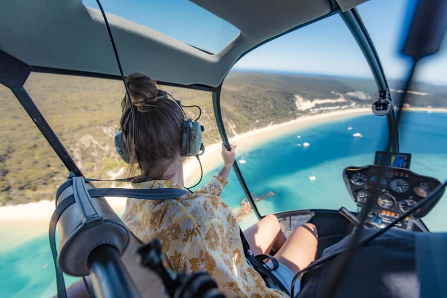 Moreton Island: Tangalooma ATV Quad Bike and Helicopter Tour - Tangalooma gives you a resort base