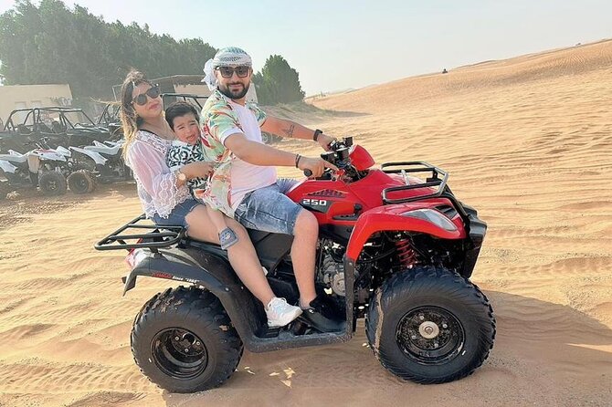 Morning Desert Safari, 25 Minutes ATV with 20 minutes Camel Ride - Why this morning safari works well