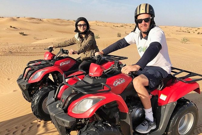 Morning Desert Thrill: Dune Bashing, 30min Quad Bike & Camel Ride - What the $65 price buys you