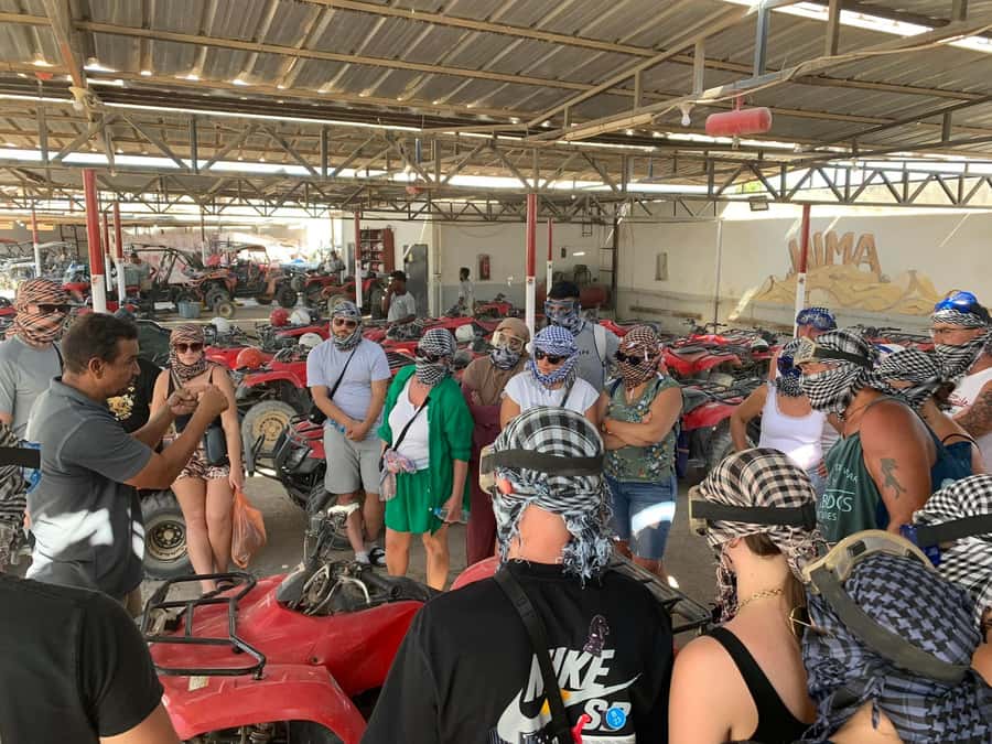Morning Trip: Desert Safari Riding a Speed Quad Bike, Pickup - What this $27 desert safari really offers
