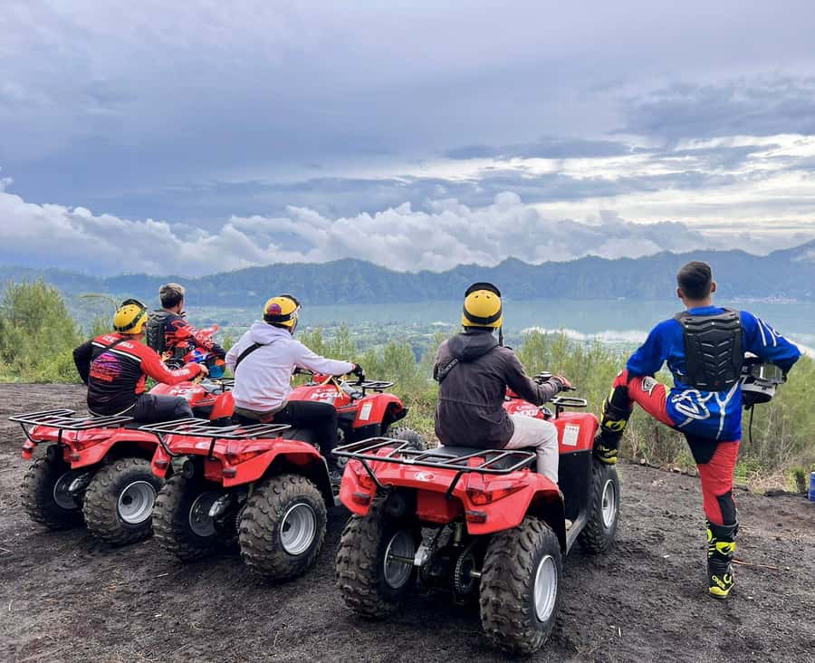 Mount Batur: ATV Quad Bike Black Lava & Sand Adventure - Batur Natural Hot Spring: a useful second act