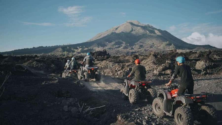 Mount Batur: ATV Quad Bike Black Lava & Sand Adventure - Choosing between black sand and pine forest