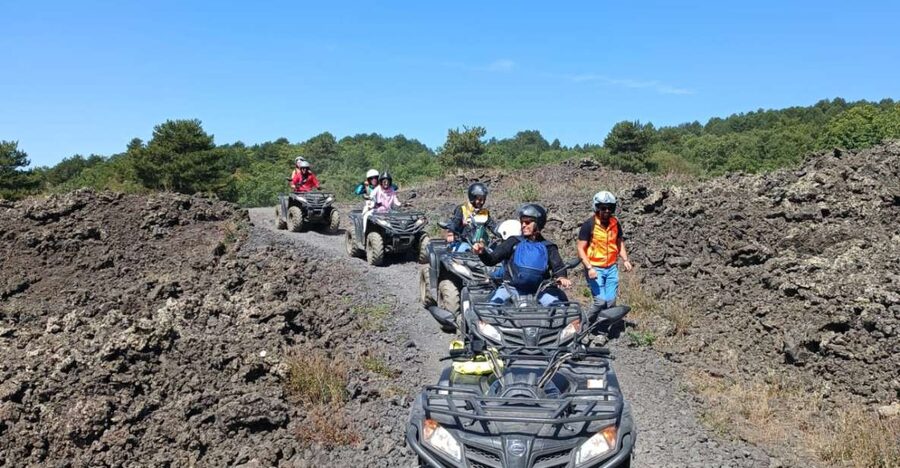 Mount Etna: Off-Road ATV Tour - From pine forest to lava-flow country