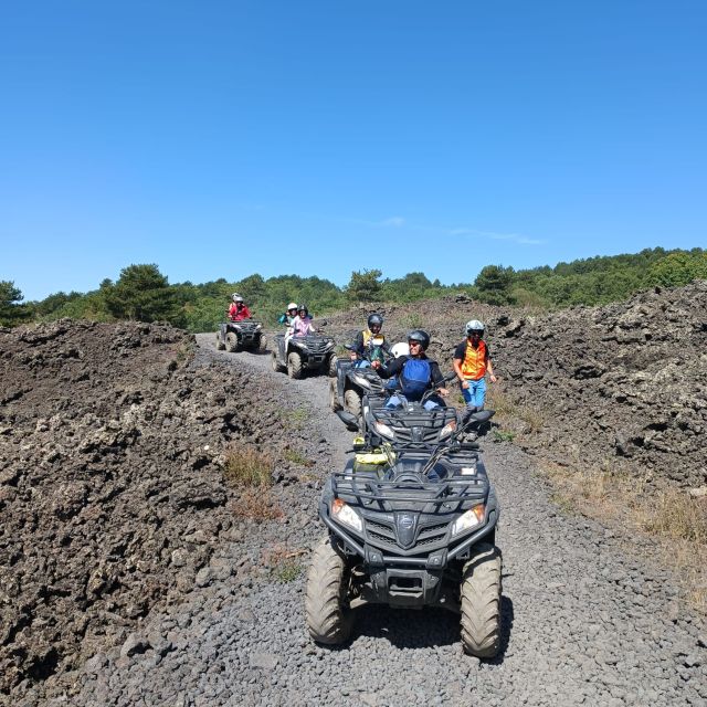 Mount Etna: Off-Road ATV Tour - Riding across Etna’s black volcanic sand
