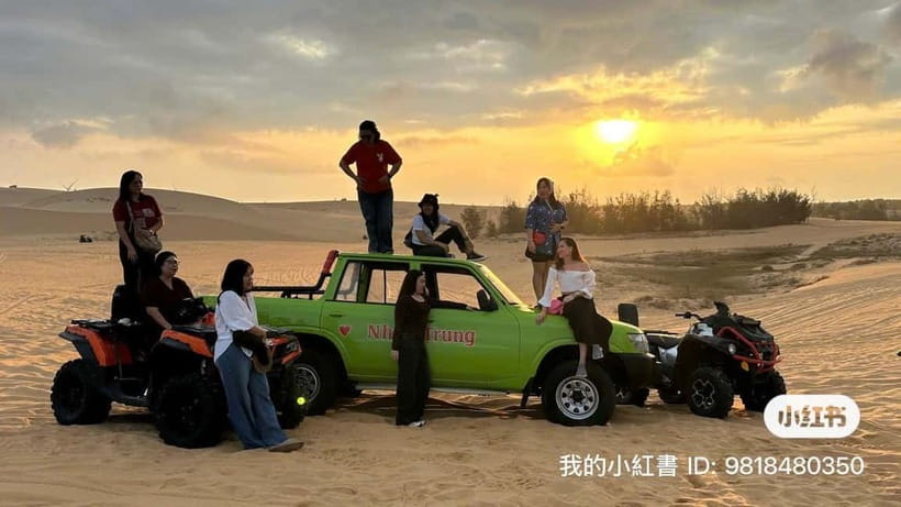 Mui Ne: Group Tour & Sunrise/Sunset Quad Bike Adventure - Fairy Stream: a barefoot-style finish