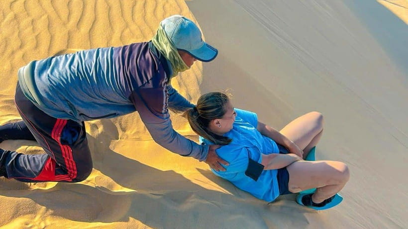 Mui Ne: Sand Dunes Tour On A Private Jeep Including ATV Ride - Fairy Stream: a barefoot walk through red rock