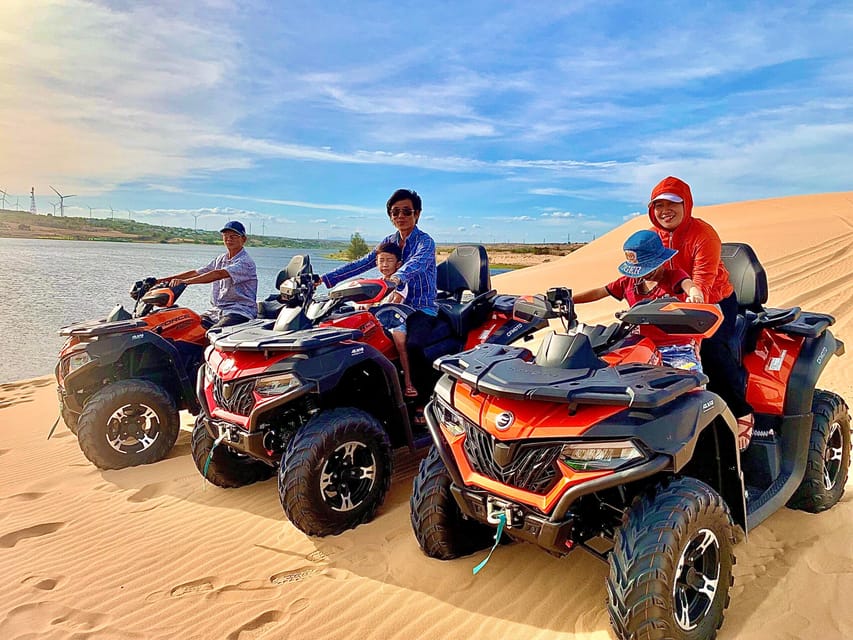 Mui Ne: Sunrise /Sunset Jeep Tour with Quad Bike ATV & Guide - The Red Sand Dunes and photo time