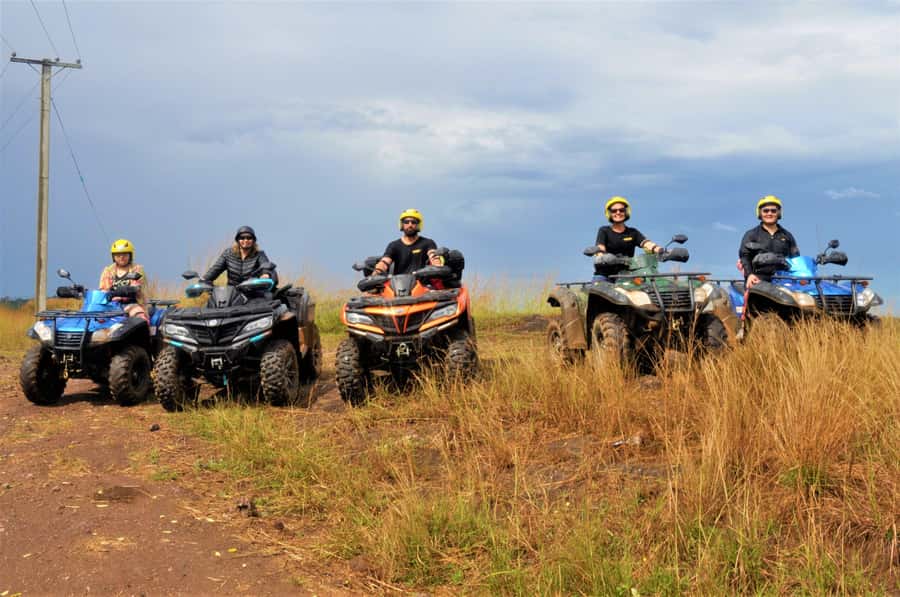 Nadi: Quad Bike ATV Off-Road Adventure Tour with Transfers - The mountain plateau and Mamanuca Island views