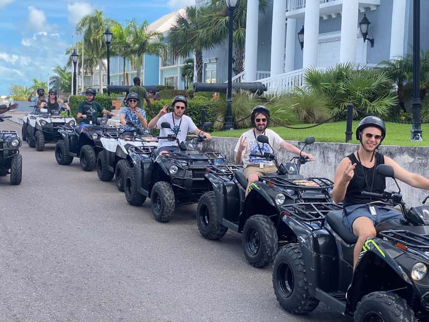 Nassau: ATV Tour with Bahamian Lunch - Fort Charlotte, views, and photo stops