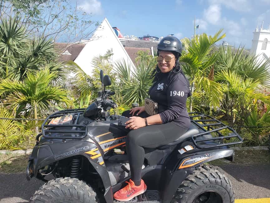 Nassau, Bahamas: ATV Quad Bike Rental - Nassau’s historic center: Government House and Queen’s Staircase