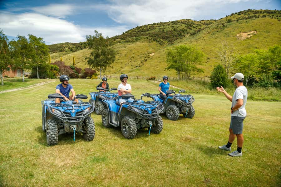 Nelson: Guided Quad Biking Tour Through Forest and Farmland - The 1.5-hour Farm Forest Ride