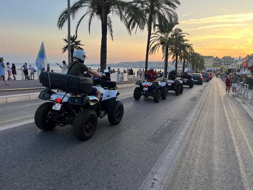 NICE BY ELECTRIC QUAD:panoramic tour from Nice - Safety, driving, and comfort