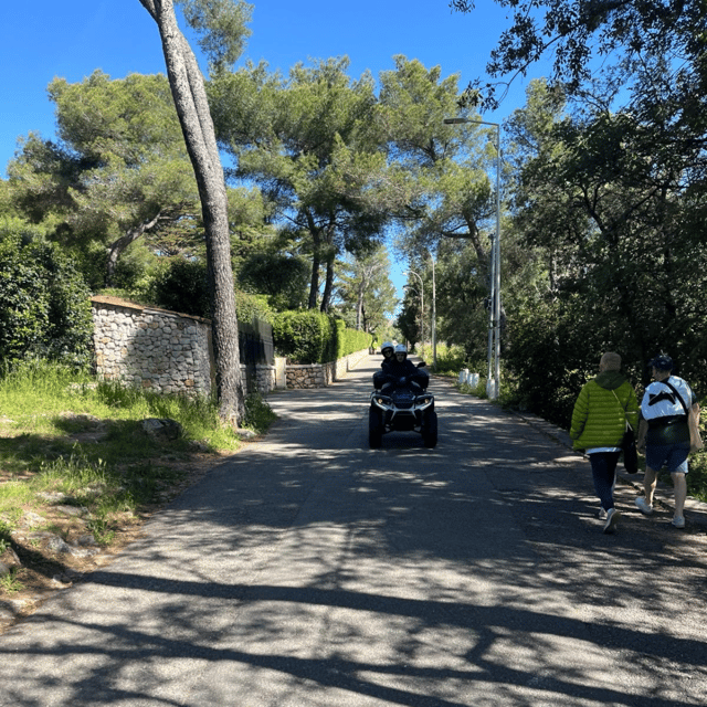 NICE BY ELECTRIC QUAD:panoramic tour from Nice - Place Massena and the Promenade de Nice