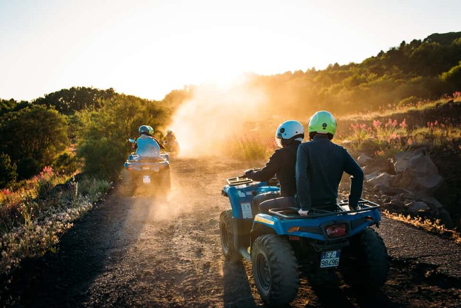 Nicolosi: Guided Mount Etna Quad Biking Adventure - Crossing lava fields and eruptive fractures