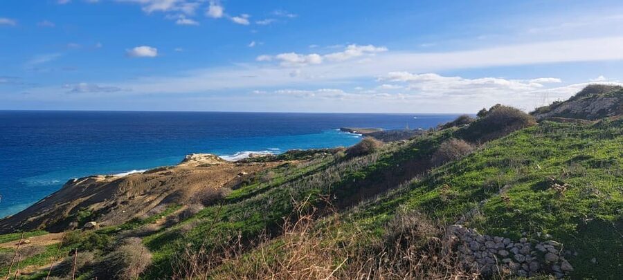 North Malta: Quad Bike Tour with Scenic Land, Sea & Swimming - Mellieha’s viewpoint and the road to Popeye Village