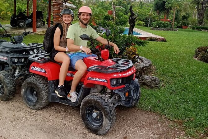 Off Road ATV Tour with Caverns, Cedral & Beach Time with Transfer - El Cedral and the ride toward Jade Cavern