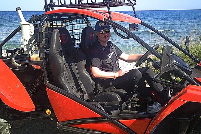 Off-road Buggy Safari in Crete with a Guide - Milatos Cave and its difficult story