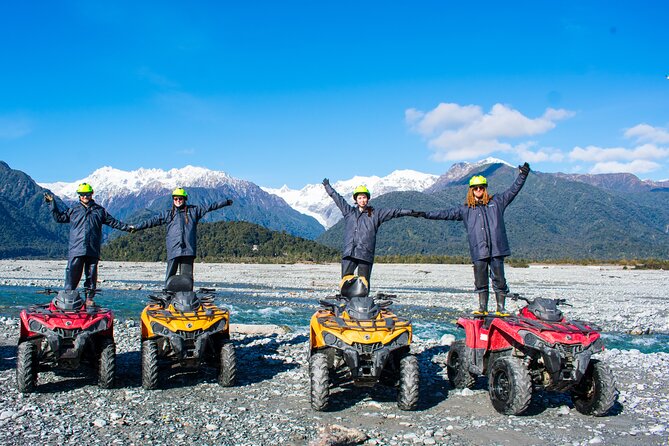 Off Road Quad Bike Adventure Tour in Franz Josef - Through rainforest and shallow rivers