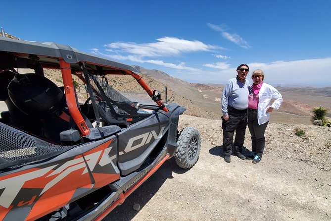 Off Road UTV Adrenaline Experience in Las Vegas - The Yellow Pine Mine viewpoint and photo stop