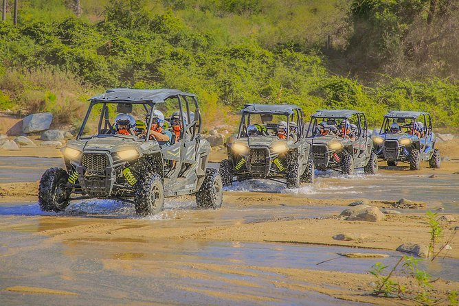 OffRoad 4X4 UTV Adventure with unlimited Lunch & Tequila - The buffet lunch with an ocean view