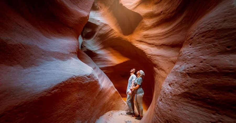 Orderville: East Zion UTV Ride and Red Rock Slot Canyon Hike - Checking In At The Sinclair Station