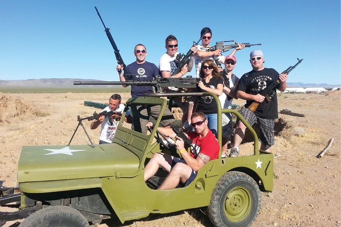 Outdoor Shooting Experience from Las Vegas with Optional ATV Tour - Picking the right shooting package