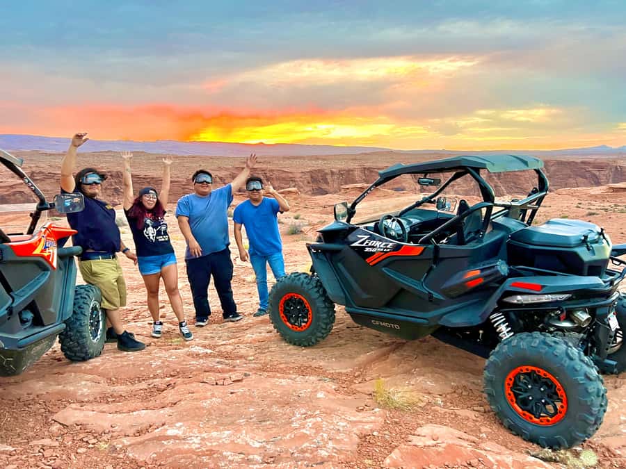 Page: Sunset UTV Tour Near Horseshoe Bend Overlook - Starting at Page Adventure Company on Coppermine Road