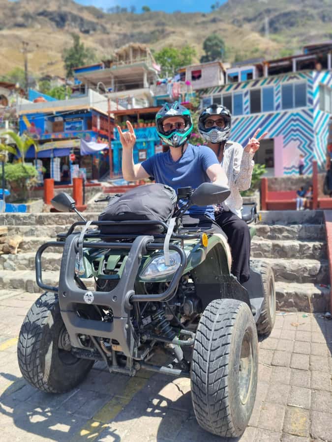 Panajachel: Lake Atitlan Villages ATV Tour - San Antonio’s ceramics and chocolate