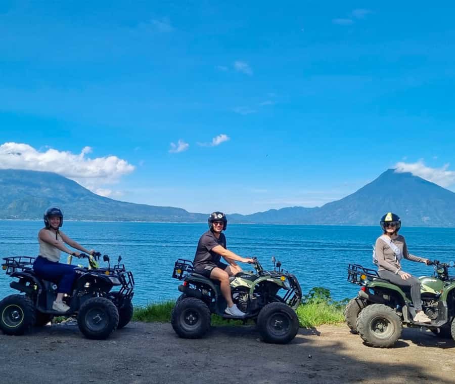 Panajachel: Lake Atitlan Villages ATV Tour - Santa Catarina Palopo and its painted village style