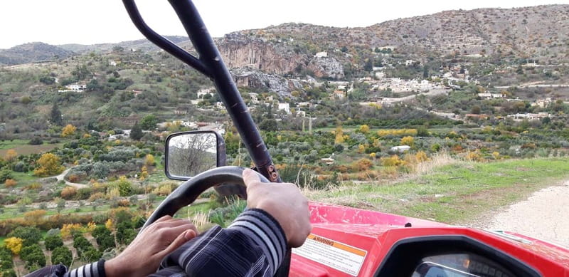 Paphos: Beach and Mountain Buggy Safari - Dust, clothing, and safety advice