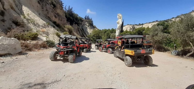 Paphos: Buggy Tour Akamas incl and Adonis Falls - Sea Caves: a quick coastal introduction