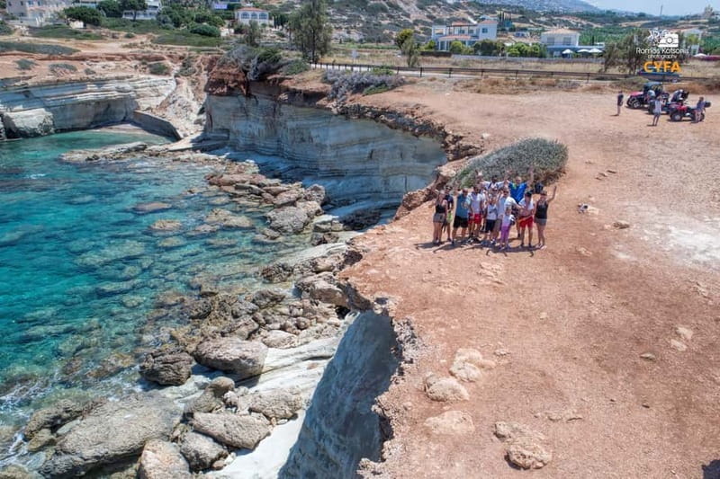 Paphos: Buggy Tour Akamas incl and Adonis Falls - Lara Bay and Turtle Bay: swim or slow down