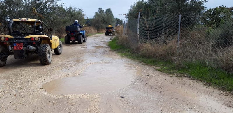 Paphos: Seaside and off Road Buggy Safari - Getting comfortable with the automatic buggy