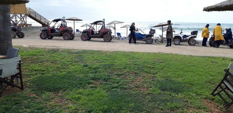 Paphos: Seaside and off Road Buggy Safari - Mandria beach is the tour’s best pause