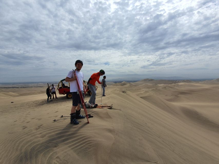 Paracas or Pisco: Private Huacachina Oasis Tour & Buggy Ride - Sandboarding without needing expert skills