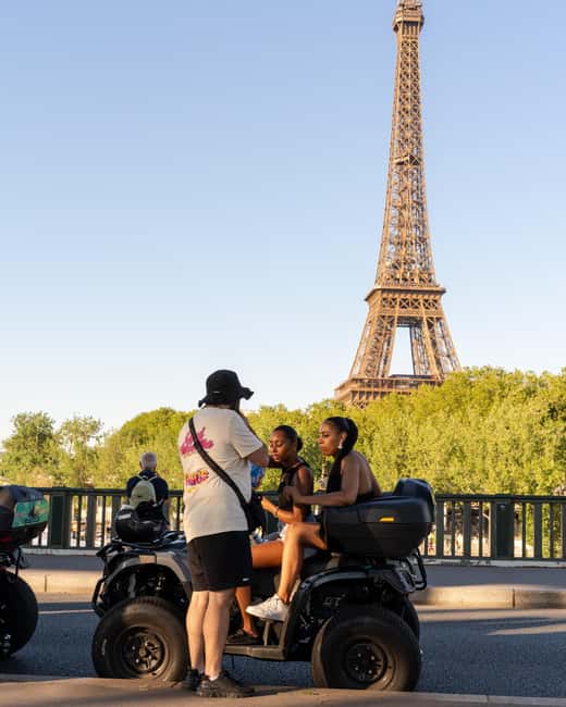 Paris: City Highlights Guided Quad Tour - Cruising toward the Eiffel Tower