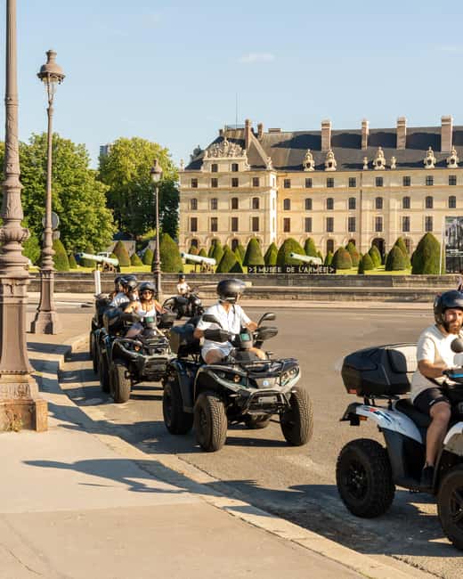 Paris: City Highlights Guided Quad Tour - Meeting up beside the florist