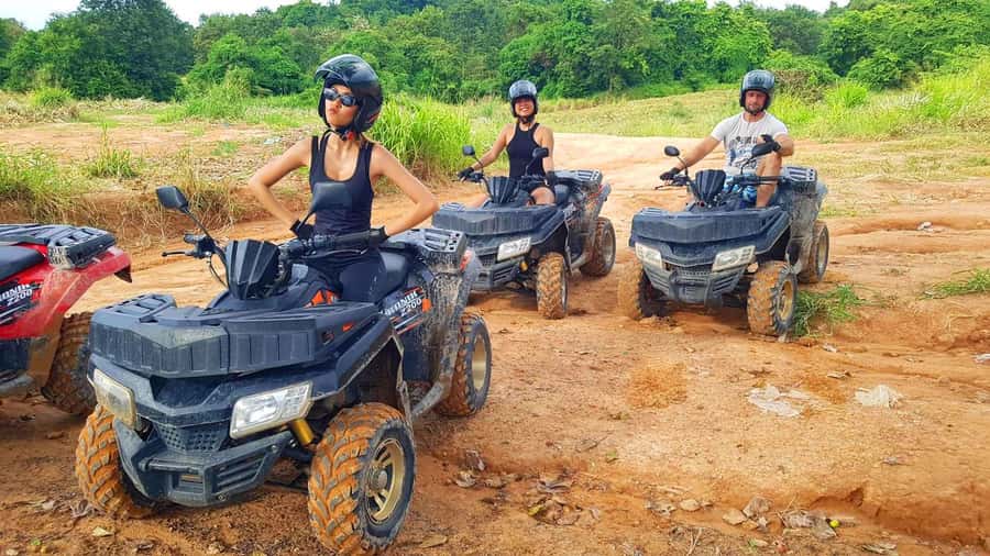 Pattaya: Eco ATV Off-Road Experience - The two-hour route: 30 to 35 kilometers of harder riding
