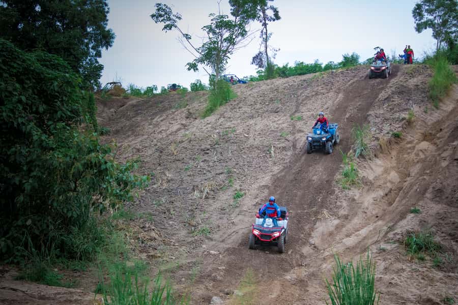 Pattaya: Experienced ATV/Buggy Off-Road Tour with Meal - Showers, lockers, and the return ride