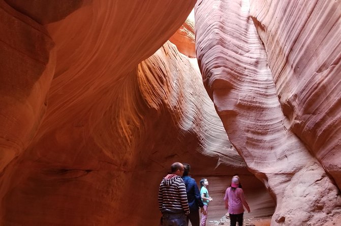 Peek-A-Boo Slot Canyon Tour UTV Adventure (Private) - Sandboarding adds a silly, sandy finale