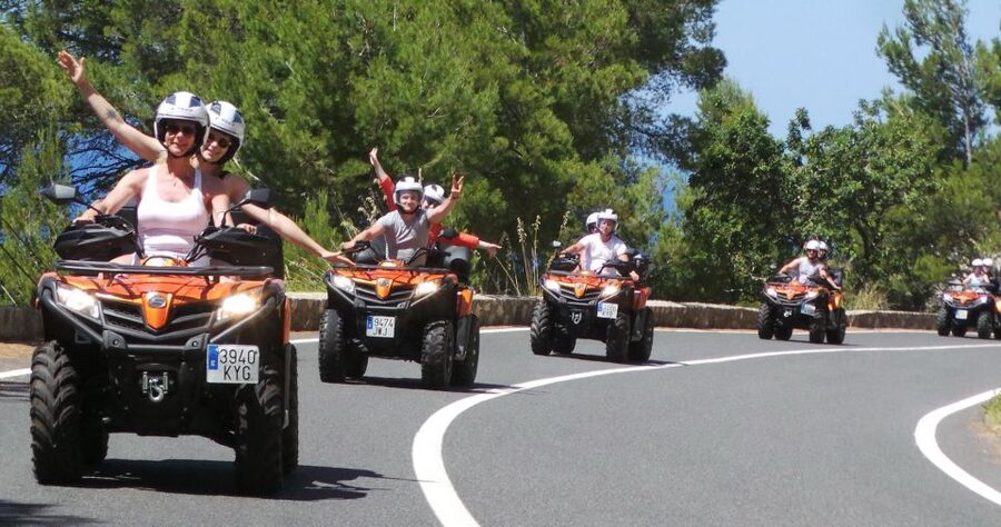 Peguera: Quad Tour - Es Capdellà brings a quieter start