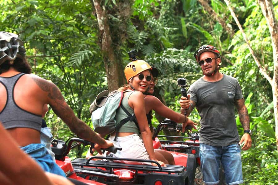 Phuket: ATV and Zipline Panoramic Adventure - Riding the ATV through Phuket’s jungle