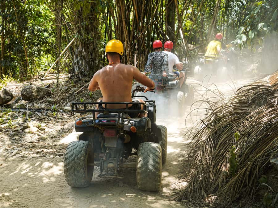 Phuket: ATV Experience and Zipline Combinaton Trip - Flying across 32 platforms and seven zipline lines