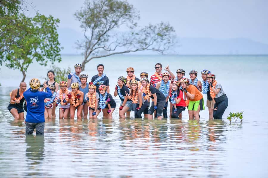 Phuket: ATV Mangrove Jungle & Hidden Beach Tour - The mangroves and hidden beach stop
