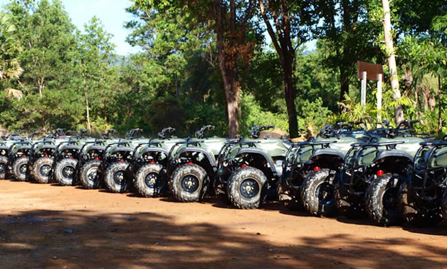 Phuket: ATV Mangrove Jungle & Hidden Beach Tour - Guides, group pace, and safety