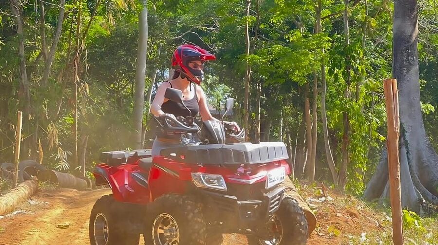 Phuket: ATV Ride with Secret Sea Viewpoints and Swing - The Practice Track Builds Confidence
