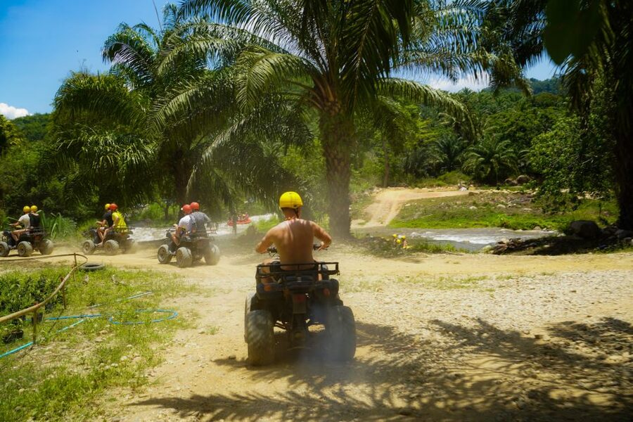 Phuket: ATV Tour with Sea Views and Big Buddha Temple - The viewpoint, swing, and sea views