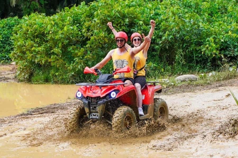 Phuket: Bamboo Rafting 5KM + ATV 30MIN with Adv Raft Option - Key points at a glance