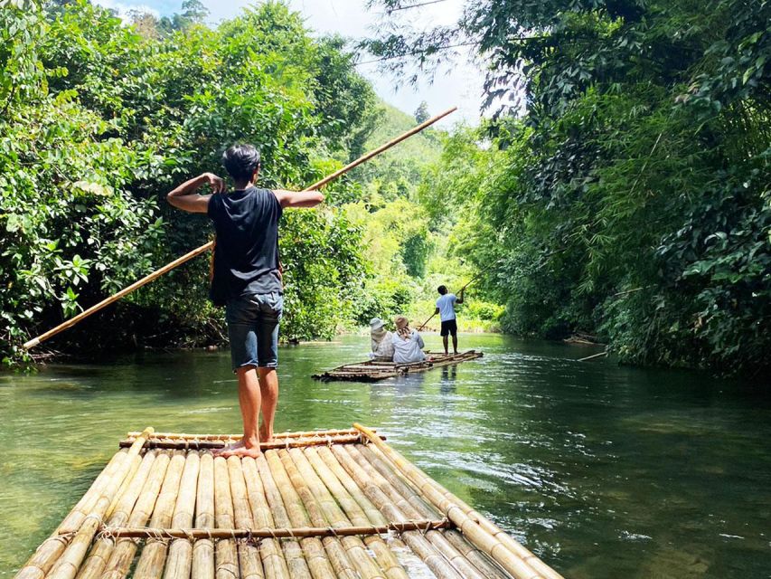 Phuket: Bamboo Rafting, Monkey Cave, and ATV Option - Thai lunch that does real work